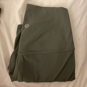 lululemon align shorts 6" green